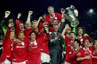 MUFC defeated Bayer Munich 1999 in final.