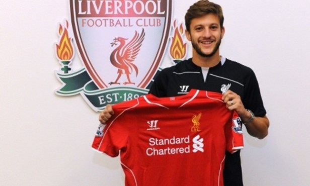 Lallana unveiled at Liverpool